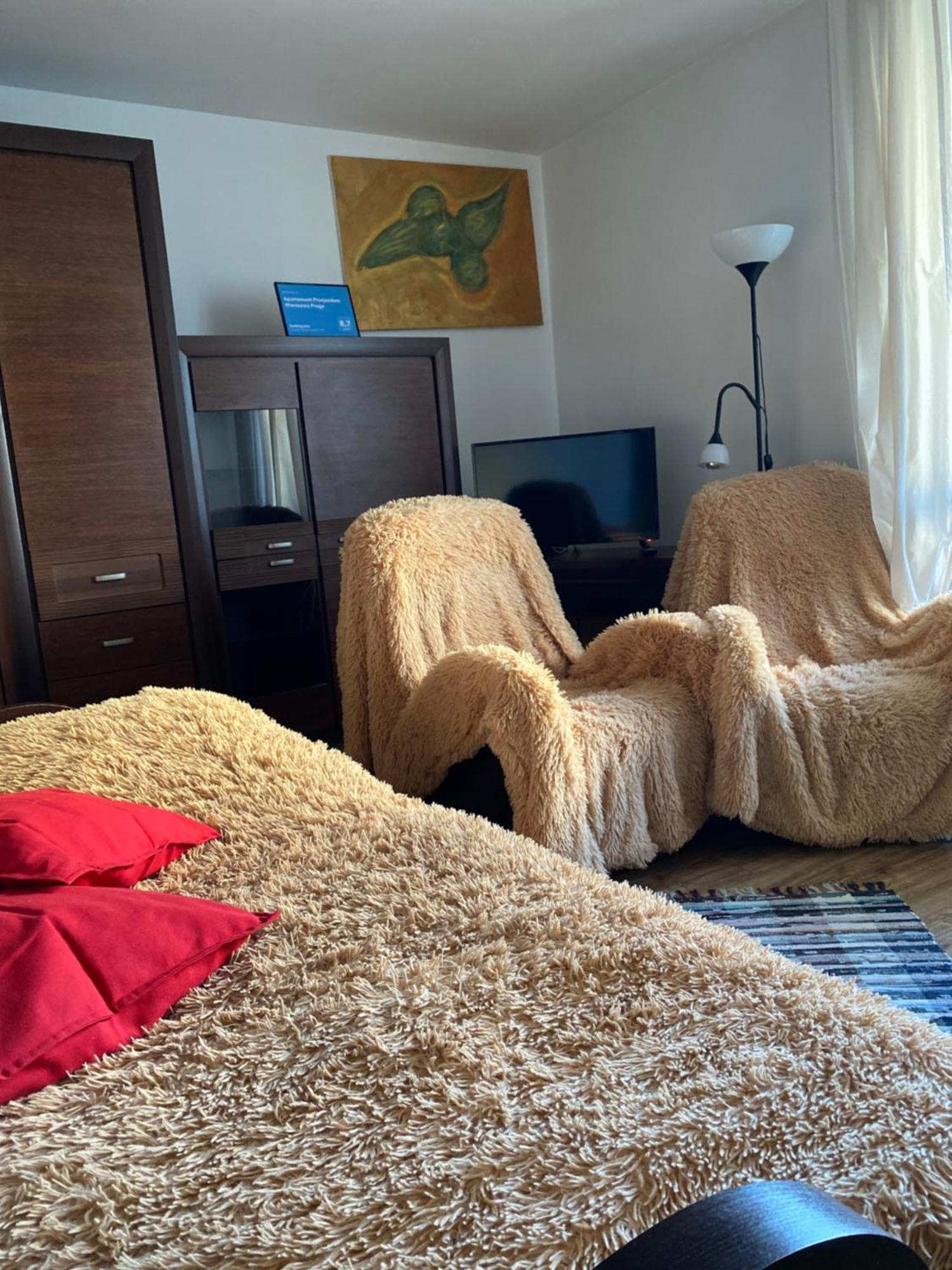 Apartament Noc Z Obrazem - Balkon - Warszawa Praga Buitenkant foto