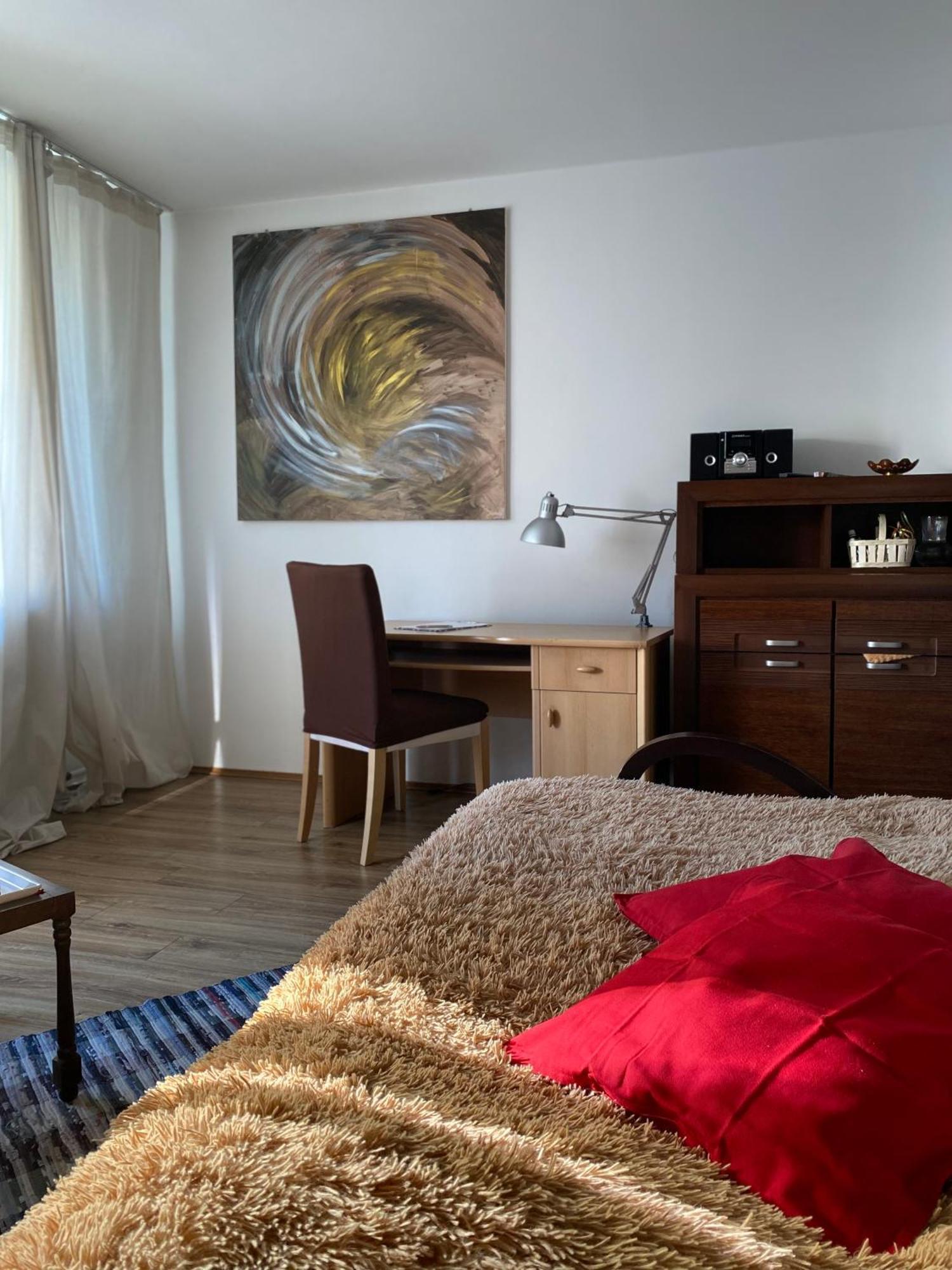 Apartament Noc Z Obrazem - Balkon - Warszawa Praga Buitenkant foto