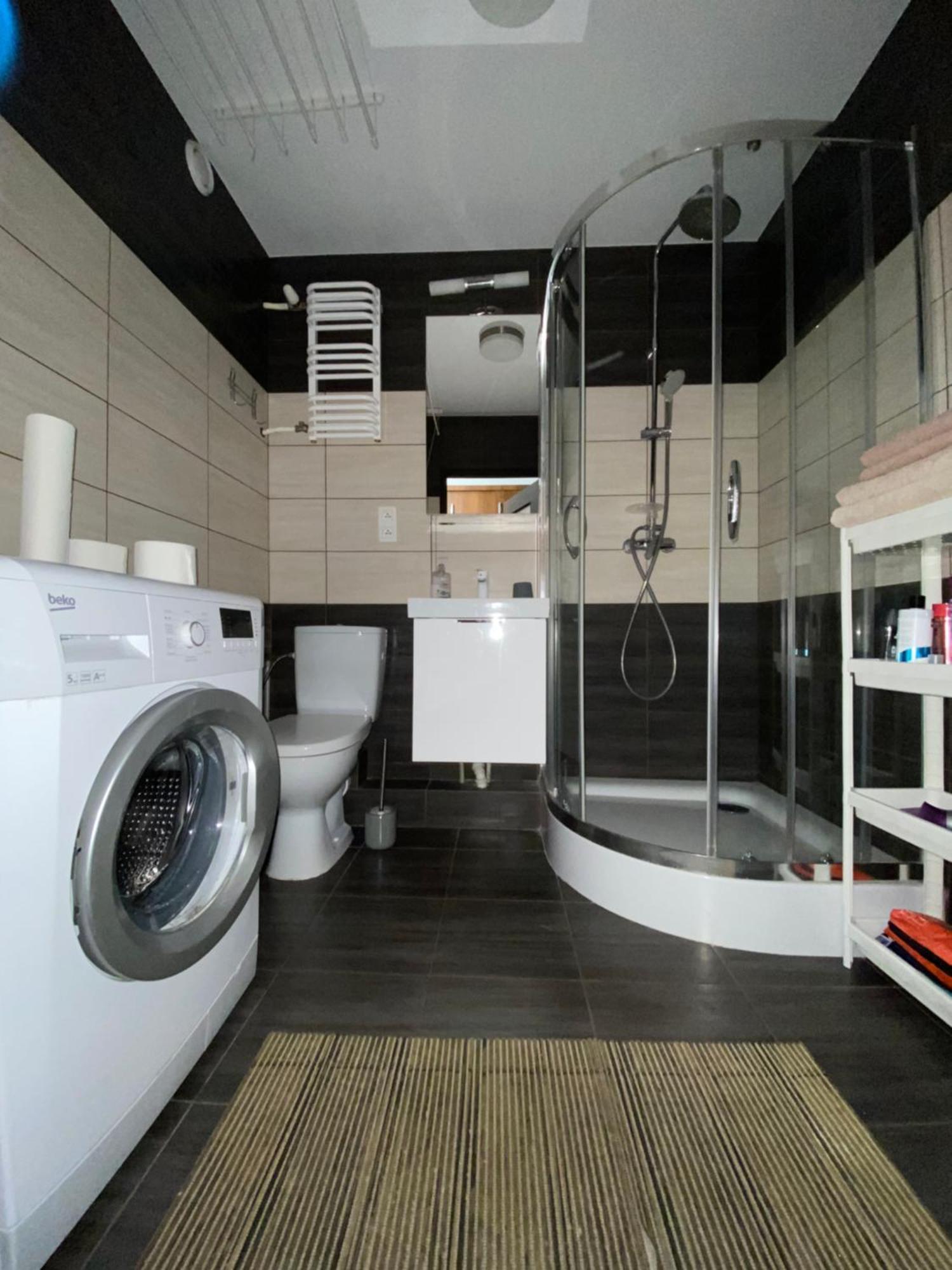 Apartament Noc Z Obrazem - Balkon - Warszawa Praga Buitenkant foto